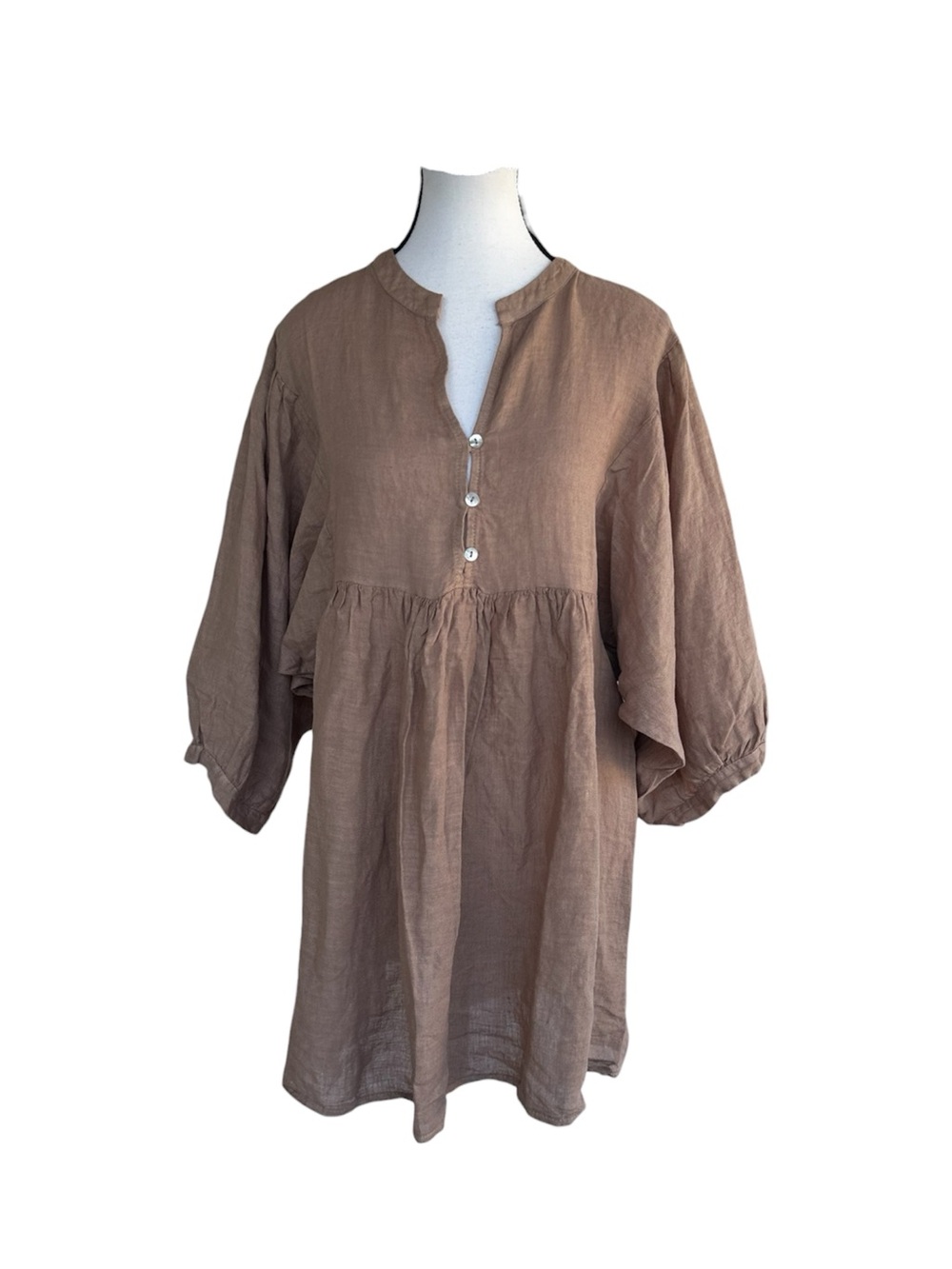 BEACHWOOD BABY THE BELLA DRESS // RYE - Picture 4 of 8